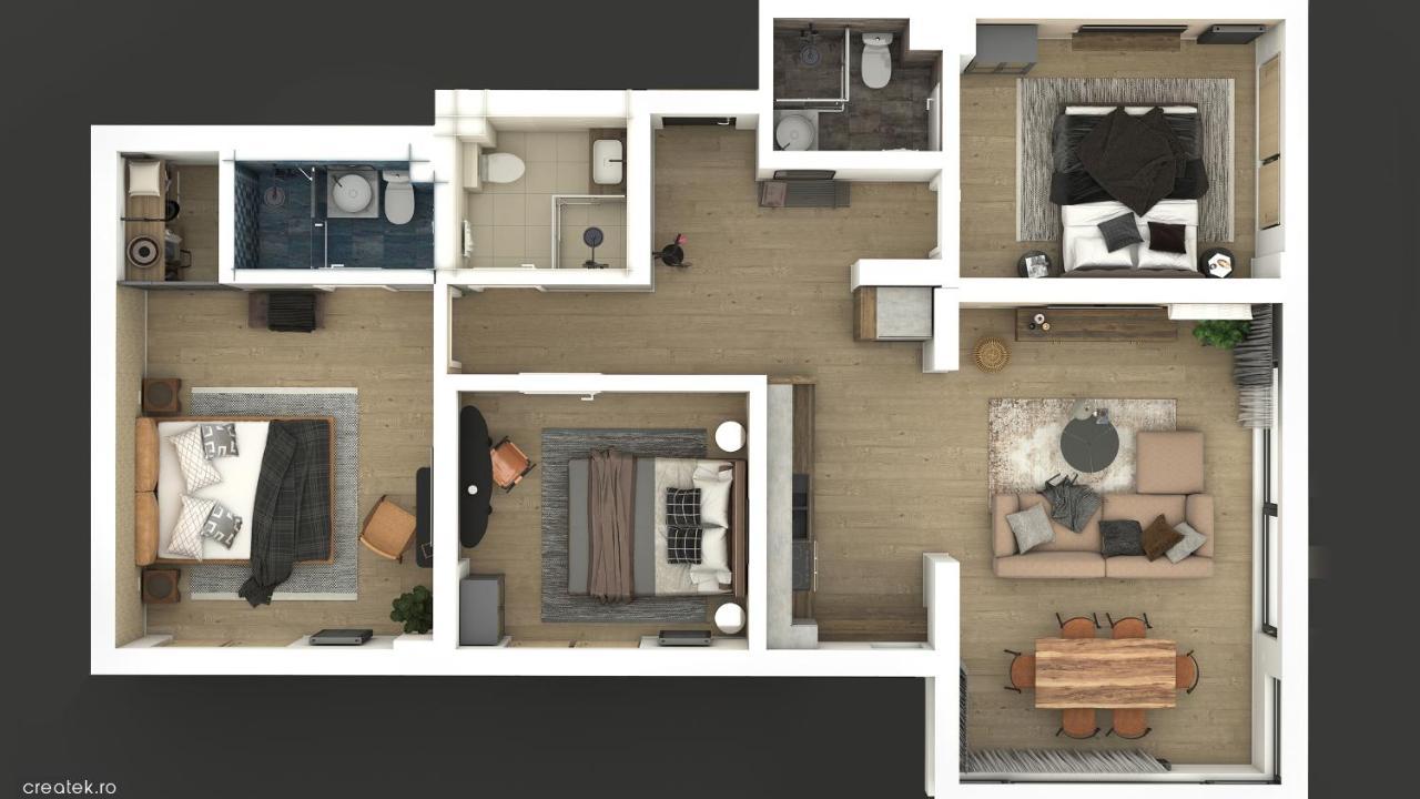 Apartament Zoomers Cazare Mamaia Nord - Năvodari Esterno foto